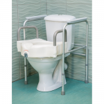 Съемное белое сиденье для туалета (насадка) С60250
