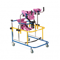 Ходунки-роллаторы металлические FS201  для детей инвалидов и детей с ДЦП, допустимая нагрузка 50 кг(201900008)