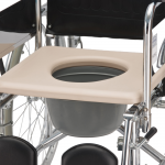 Кресло-коляска FS609GC механическая с санитарным оснащением для инвалидов