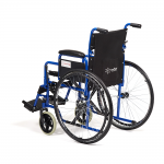 Кресло-коляска механическая для детей-инвалидов Н 035 (14 дюймов) со съемными подножками и съемными подлокотниками
