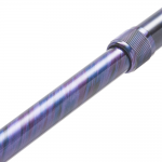 Трость одноопорная YU821 алюминиевая, с регулировкой по высоте 72,5-93,5 см, цвет:фиолетово-синяя