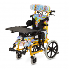 Кресло-коляска FS985LBJ для детей-инвалидов и детей с ДЦП, механическая, ширина сиденья 33 см, под рост 75-120 см, грузоподъемность 75 кг, вес 19,3 кг