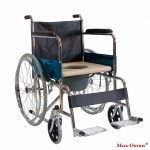 Кресло-коляска FS681 механическая с санитарным оснащением
