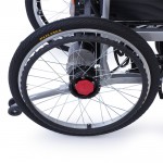 Кресло-коляска инвалидная с электроприводом MET COMFORT 21 с гибридной спинкой и приводными колесами