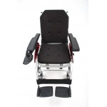 Алюминиевое кресло-коляска MET ROUTE 14 с амортизаторами и электромагнитными тормозами