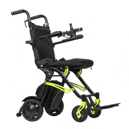 Кресло - коляска инвалидная с электроприводом Ortonica Pulse 660 с удобным механизмом складывания без съема аккумуляторов