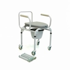 Кресло-стул  с санитарным оснащением Санитар-06 без колес