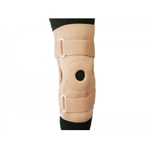 Ортез BKFO C1KN-301 на коленный сустав фиксирующий с ребрами жесткости и отверстием М, L, XL
