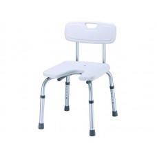 Сиденье-стул для ванны "VIOLET LY-1006" с U-образным вырезом, рабочая ширина 43 см, грузоподъемность 100 кг