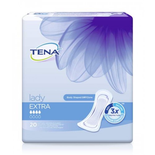 Прокладки ежедневные TENA Lady Extra, 20 шт./уп.
