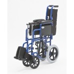 Инвалидная кресло-каталка Н030С, грузоподъемность до 110 кг, цвет черный, ширина сиденья 41,5 см, вес 15,6 кг (200900006)
