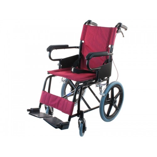 Инвалидная кресло-каталка LY-800-032, ширина сиденья 37 см,  грузоподъемность до 100 кг, вес 10 кг