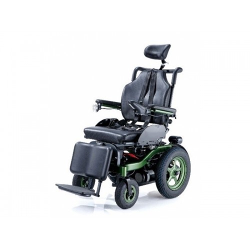 Кресло-коляска инвалидная с электроприводом и функцией полулежачего положения BRONCO LY-EB103-207