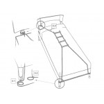 Приспособление для принятия сидячего положения в кровати (веревочная лестница) (НА-4508)