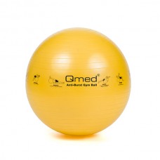 Реабилитационный мяч ABS GYM BALL желтый 45 см, под рост  116-154 см, макс. нагрузка 150 кг, насос в комплекте