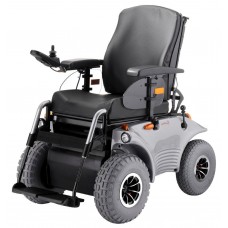 Кресло-коляска OPTIMUS 2 2.322 для инвалидов с повышенной проходимостью, с электроприводом, стальная рама,  максимальная нагрузка 120/150 кг, вес 150 кг, угол подъема 18 градусов